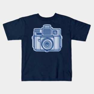 ISSF Society6 logo BLUEReverse Kids T-Shirt